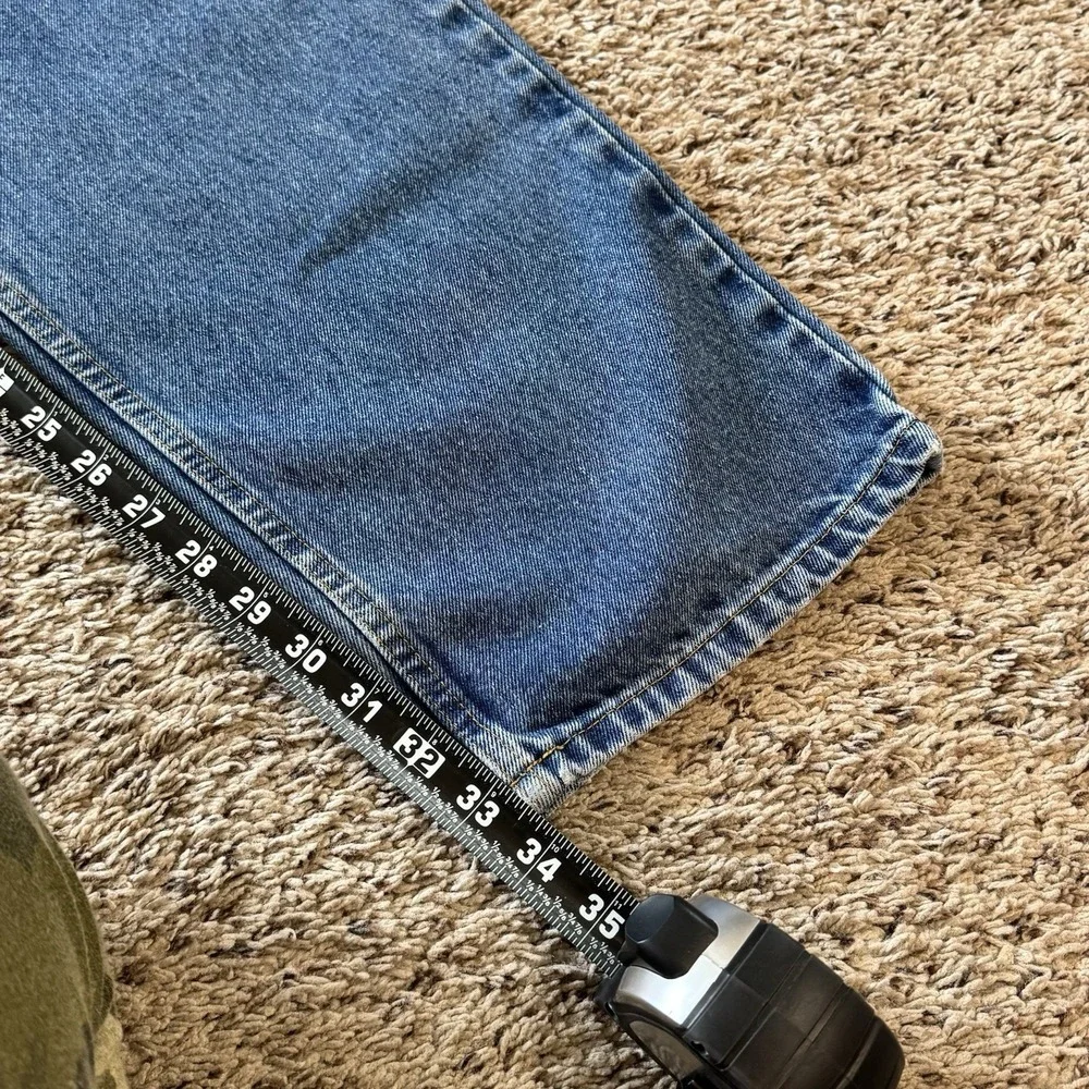 Polo Jeans Co Ralph Lauren 38x34 Relaxed Blue Denim Jeans Mens Classic‎ Fit